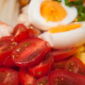 1-Entrée- Tomate Oeuf