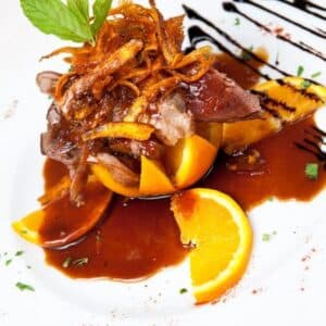 2-Plat- Canard à l'Orange