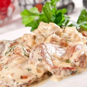 2-Plat- Chapon Cuisiné