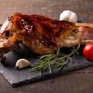 2-Plat- Gigot à l'Ail