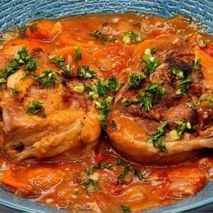 2-Plat- Osso Bucco de Dinde