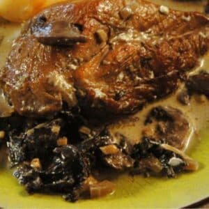 2-Plat- Pintade aux Trompettes de la Mort