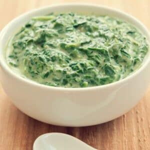 3-Légumes- Epinards à la crème