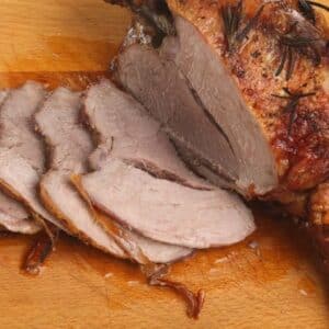 2-Plat- Tranche de Gigot