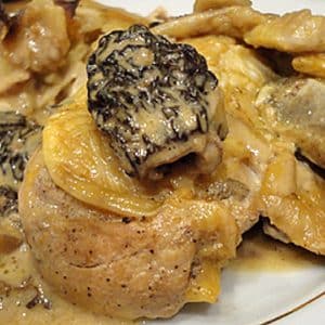 2-Plat- Pintade aux queues de Morilles